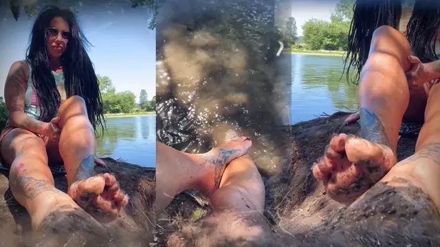 Poster: WORSHIP MY RIVER FEET