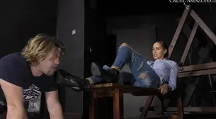 Poster: CRUEL MISTRESSES - Goddess Amanda - Is disgusted