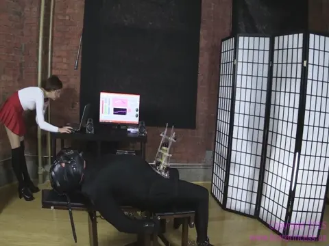 Poster: JENNIFER AND LOLA – MILKING COW OVERTIME FOR SHOCK TEST