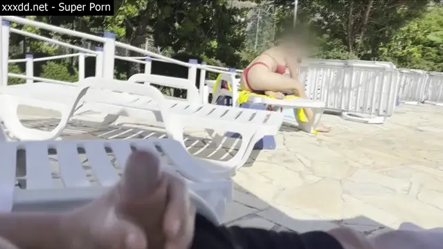 Poster: He Helped Me Jerking In The Public Pool