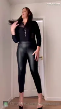 Poster: Larger Than Life – Your Giantess Girlfriend Teases You in Platform Heels