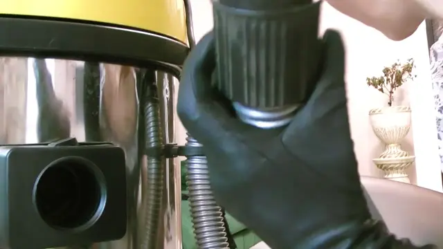 Poster: Goddess Celine – Evil Babysitter Vacuuming 1