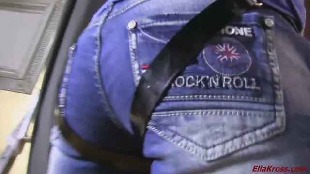 Poster: Slave Takes My Strap-On Ass to Mouth!