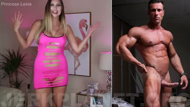 Poster: Princess Lexie - Jerk-Off to Jacked-Up Guys