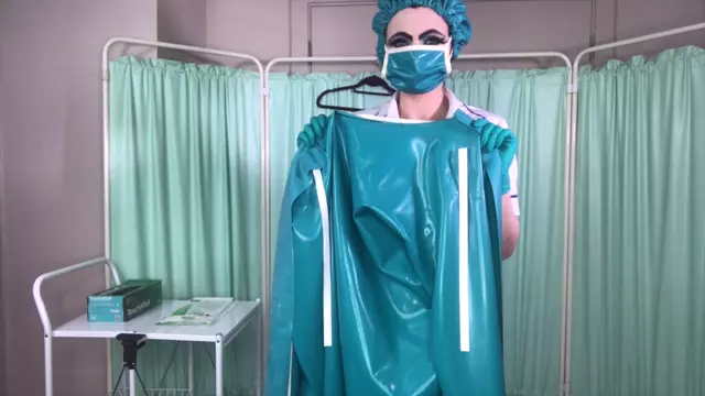 Poster: Haus of Poison - Latex Surgeon Gowning & Double Gloving