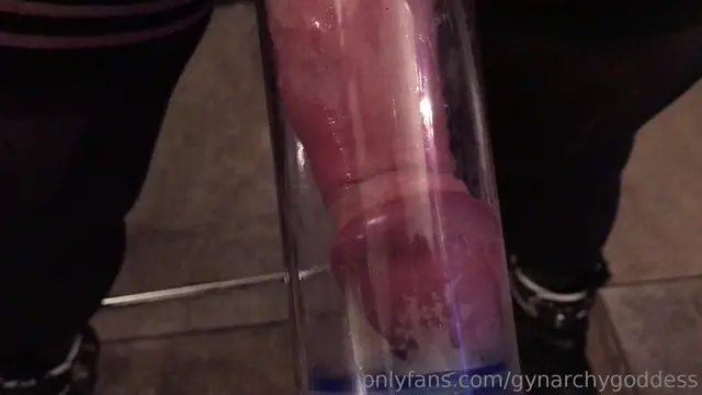 Poster: Gynarchy Goddess 01-02-2019 -orturing a gagged securely tied Roxy with penis pum