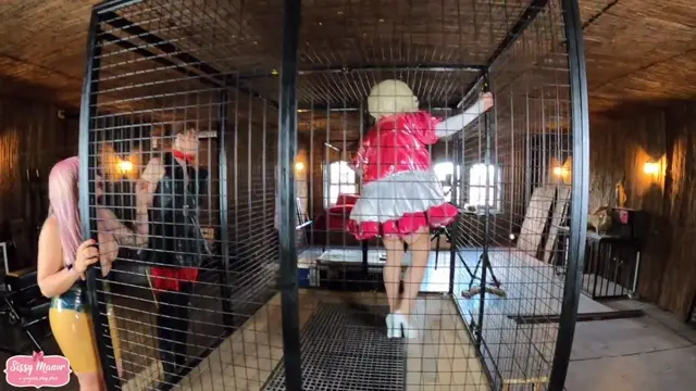 Poster: Sissymanor Caged and Humiliated Sissy