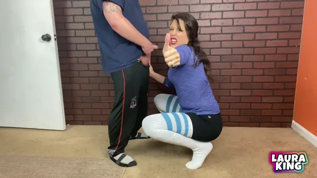 Poster: Laura King – Long Sock BJ and Facial Cuckolding SPH