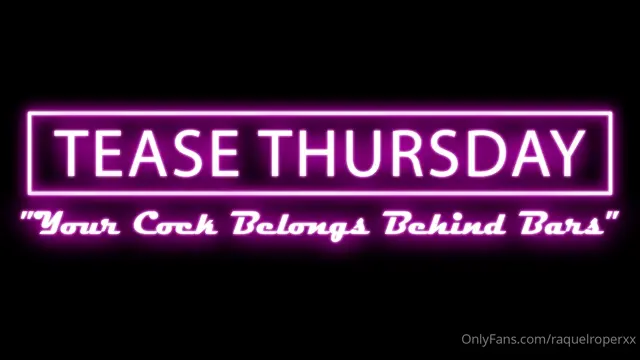 Poster: Raquel Roper – This Tease Thursday