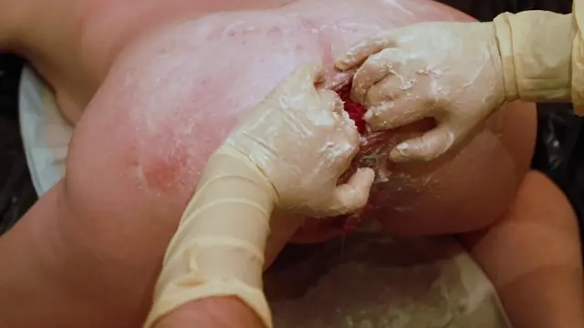 Poster: SicFlics presents Anal fist fucking domination