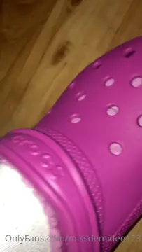 Poster: You Are Going To Touch Yourself To My Crocs Joi – MISS DEMI DEE