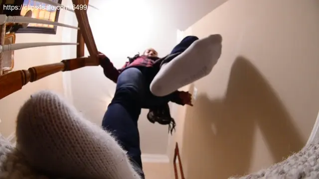 Poster: Chill Sports Star Walks On Your Face With Her Worn Gym Socks – GIANTESS FETISH VIDS