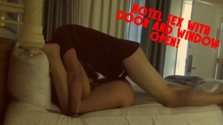 Poster: Hotel Sex with Door and Window OPEN