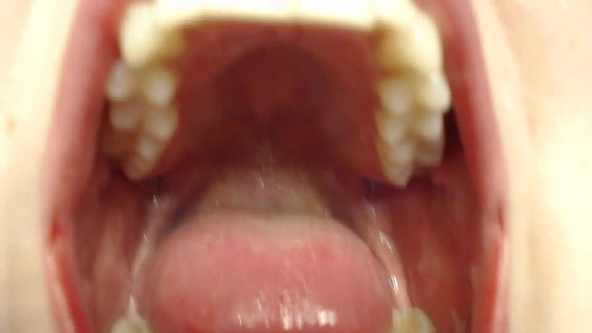 Poster: Bright red findom mouth